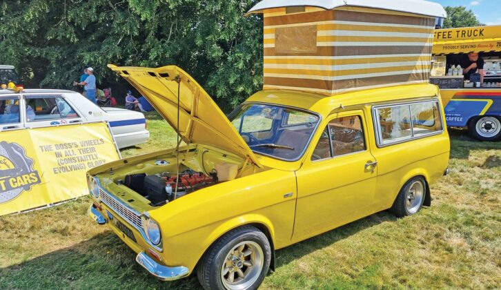 A Jonny Smith’s Cosworth-powered Ford Escort camper