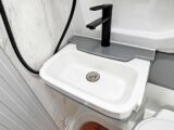 The flip-up sink