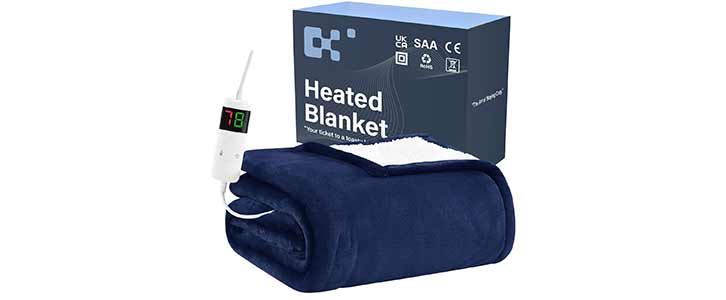 Bomova electric heated blanket