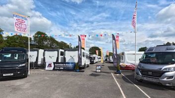 Leisure vehicles at Marquis Leisure