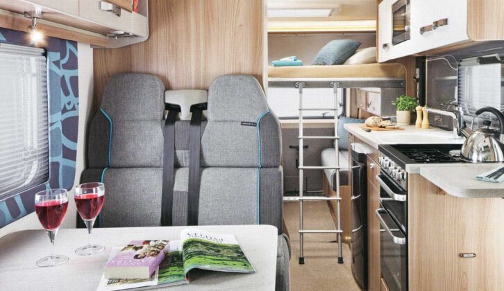 The interior of the Rio