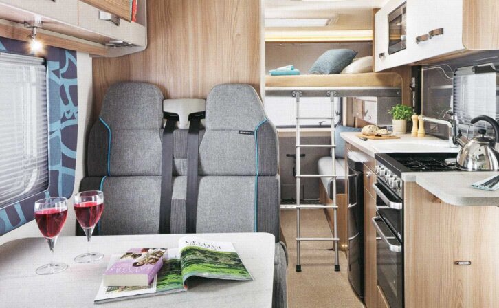 The interior of the Rio