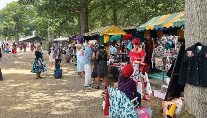 The stands at Twinwood