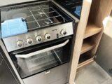 The 564's Thetford Triplex combination oven/grill