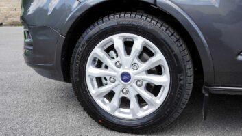 A Michelin van tyre