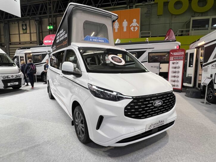 The Panama with its roof up