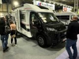 A Pilote motorhome on the display at the NEC