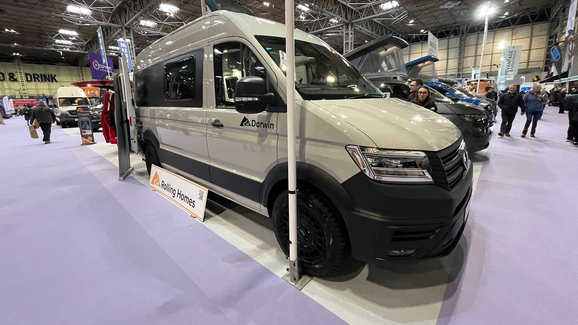Rolling Homes to release hybrid 4×4 based on the new VW Multivan as it debuts new Crafter-based ‘van at the NEC