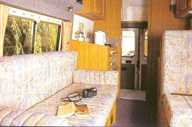 The interior in the range