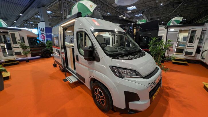 The new look campervans and motorhomes from Joa by Pilote make their NEC debut