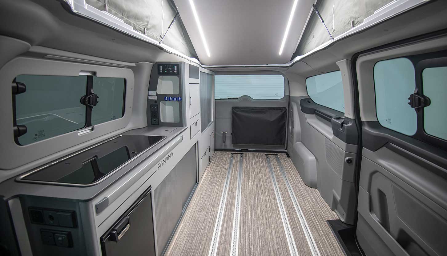 A campervan with completely removable seats has just been added to Panama range