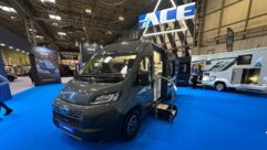 The Ace stand at the Caravan, Camping and Motorhome Show