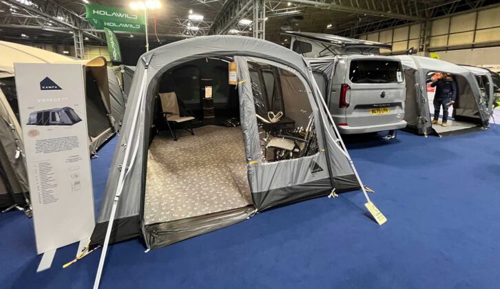 The Kampa Voyage driveaway awning
