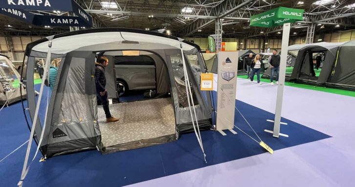 The Kampa Roam driveaway awning