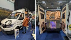The Landseer Artemis (left) and looking through the barn doors (right)