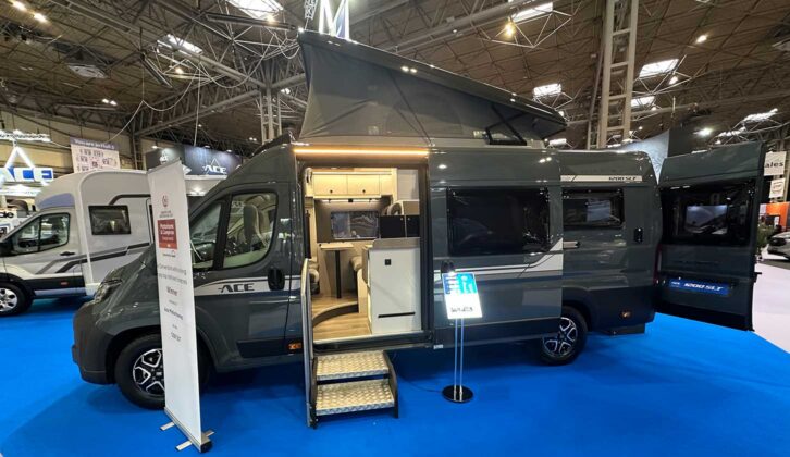 The 1200 SLT with a pop-up roof