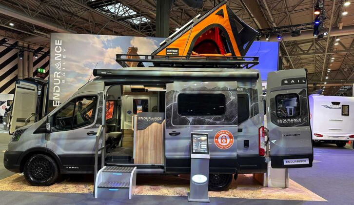 The Endurance E65 with the RoofBox roof tent