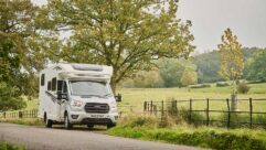 A Bailey Adamo being driven in the Cotswolds