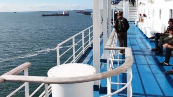 On the ferry to St Malo