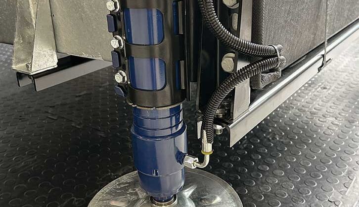 A hydraulic jack
