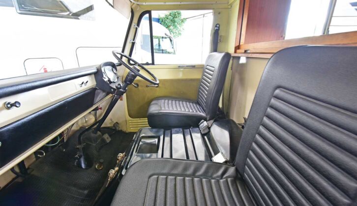 The cab in the Jennings