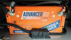 A 100Ah leisure battery