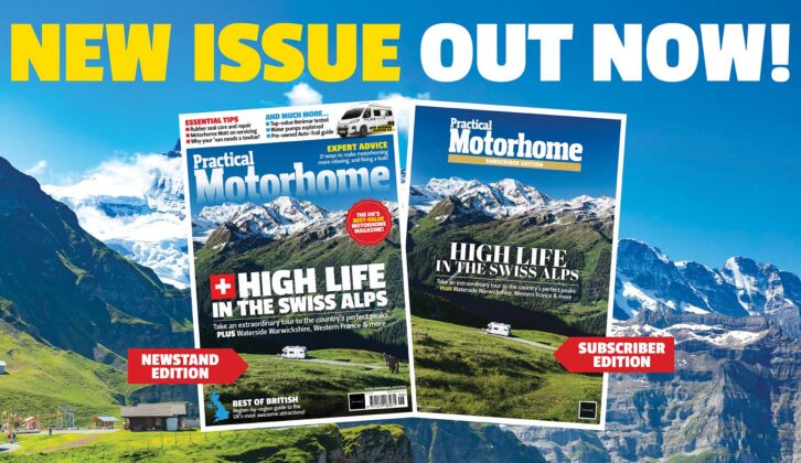 The new issue of Practical Motorhome is now on sale