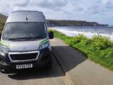 A campervan at Sandsend