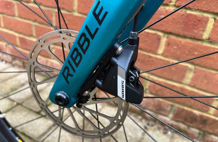 The SRAM disc brakes