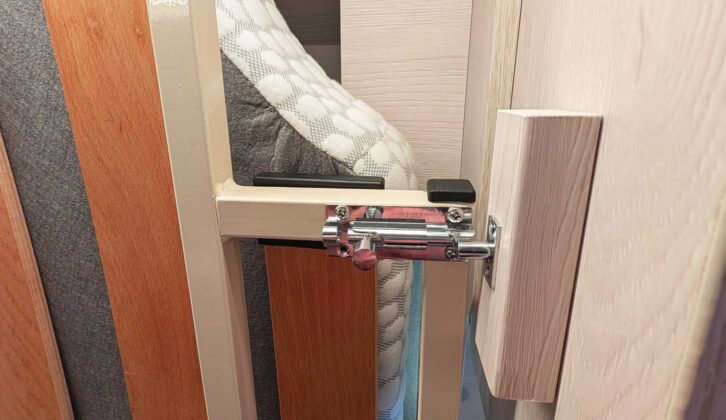 The rear bed
