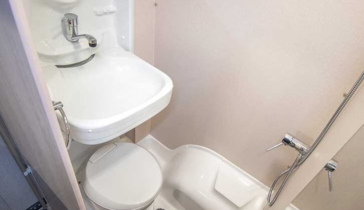 The washroom in the Symbol