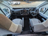 The cab in the Benivan 122