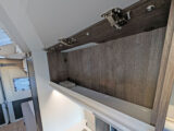 One of the overhead lockers