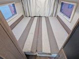 The double bed at the back
