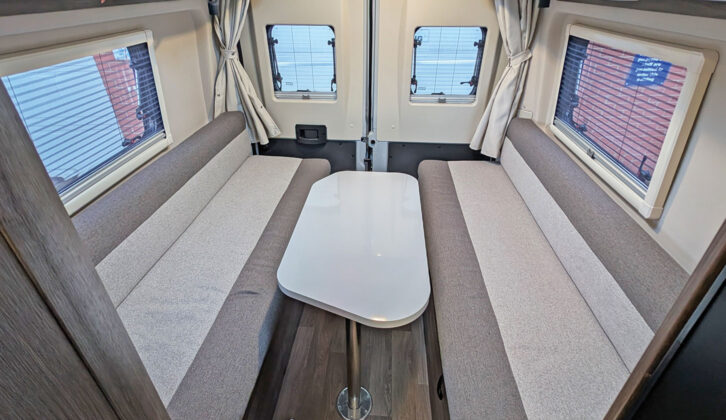 The rear lounge