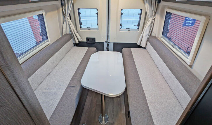 The rear lounge