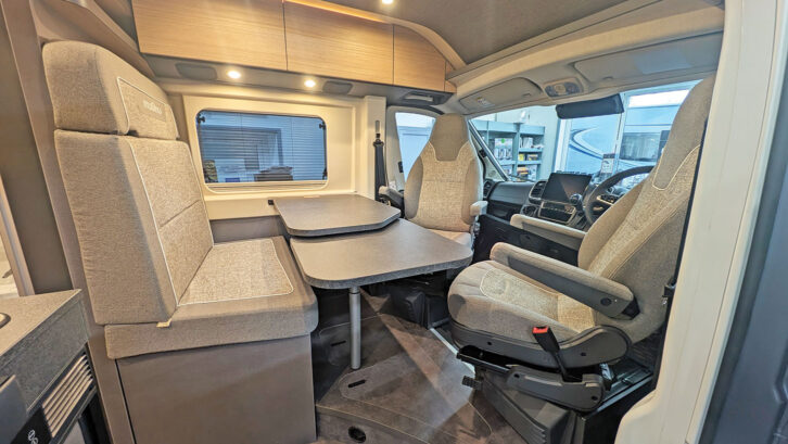 The front dinette