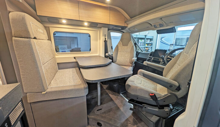 The front dinette