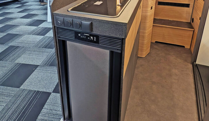 The half-height fridge