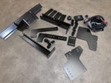 The pieces involved in fitting a Type Approved towbar