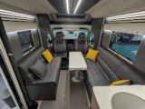 The front lounge in the 540