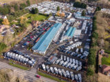 An aerial view of Yorkshire Caravans and Motorhomes Ltd