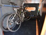 A bike in a Three Bridge Campers conversion,