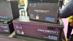 Two Fogstar drift lithium batteries