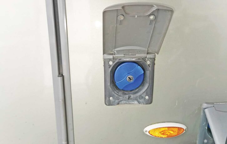 The water filling point