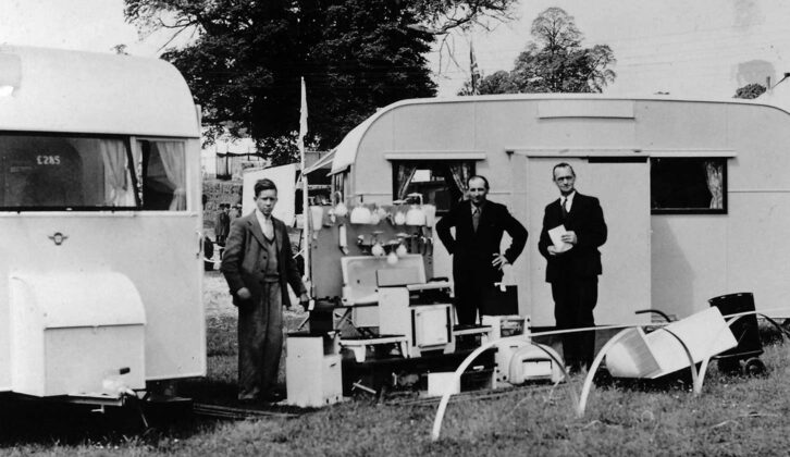 Davan Caravans & Motorhomes photographed in 1947