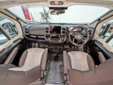 The Ducato cab in the Adria motorhome