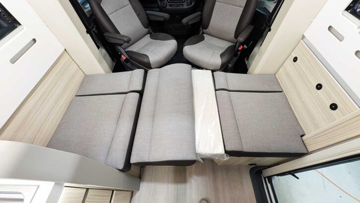The third bed in the Compact Supreme DL in the lounge