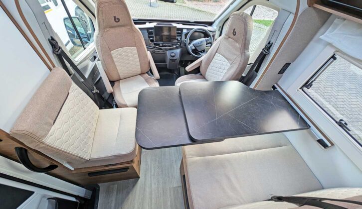 The front dinette