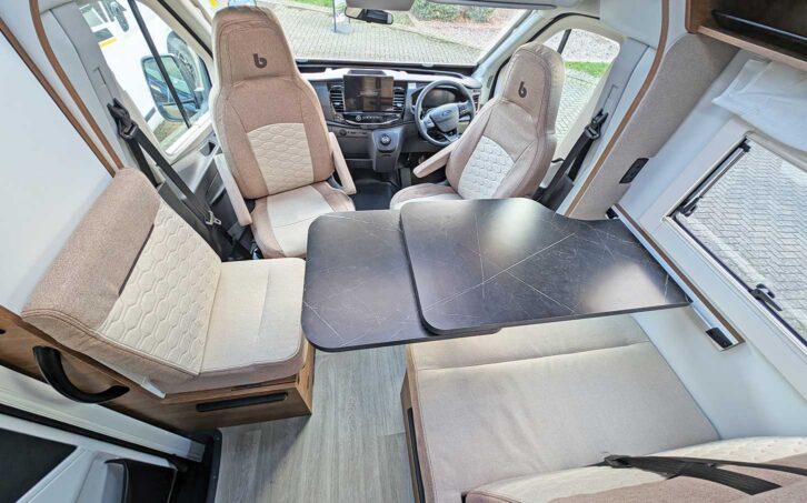 The front dinette